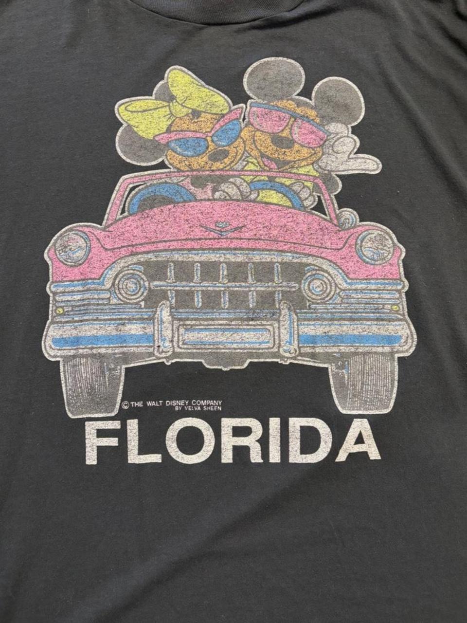 Vintage 80s Florida Micky / Minnie Mouse Tee - XL