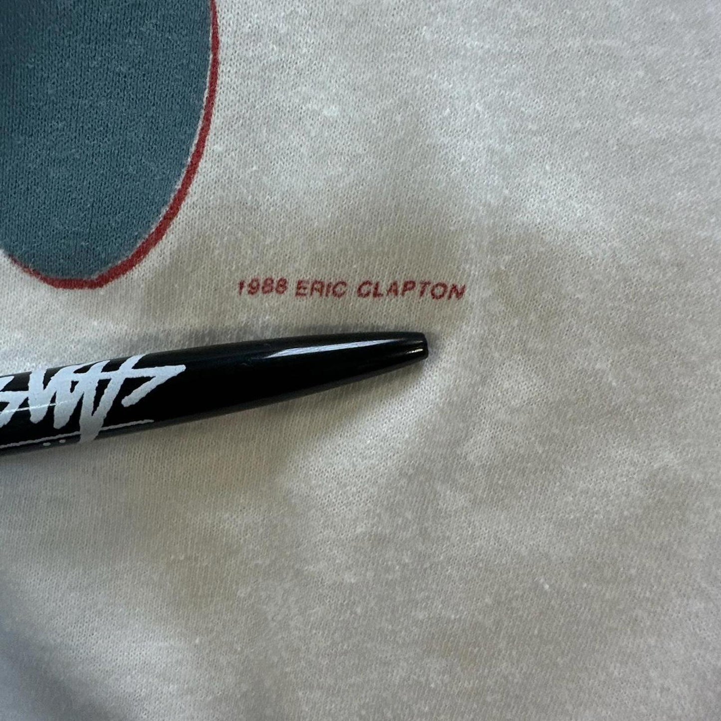 1988 Eric Clapton Tour Tee - L