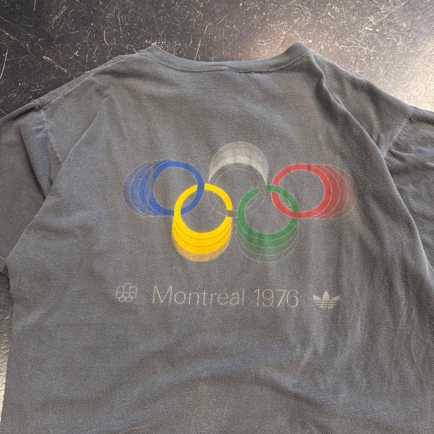 Vintage 1976 True Vintage Montreal Olympics Adidas Tee - XL