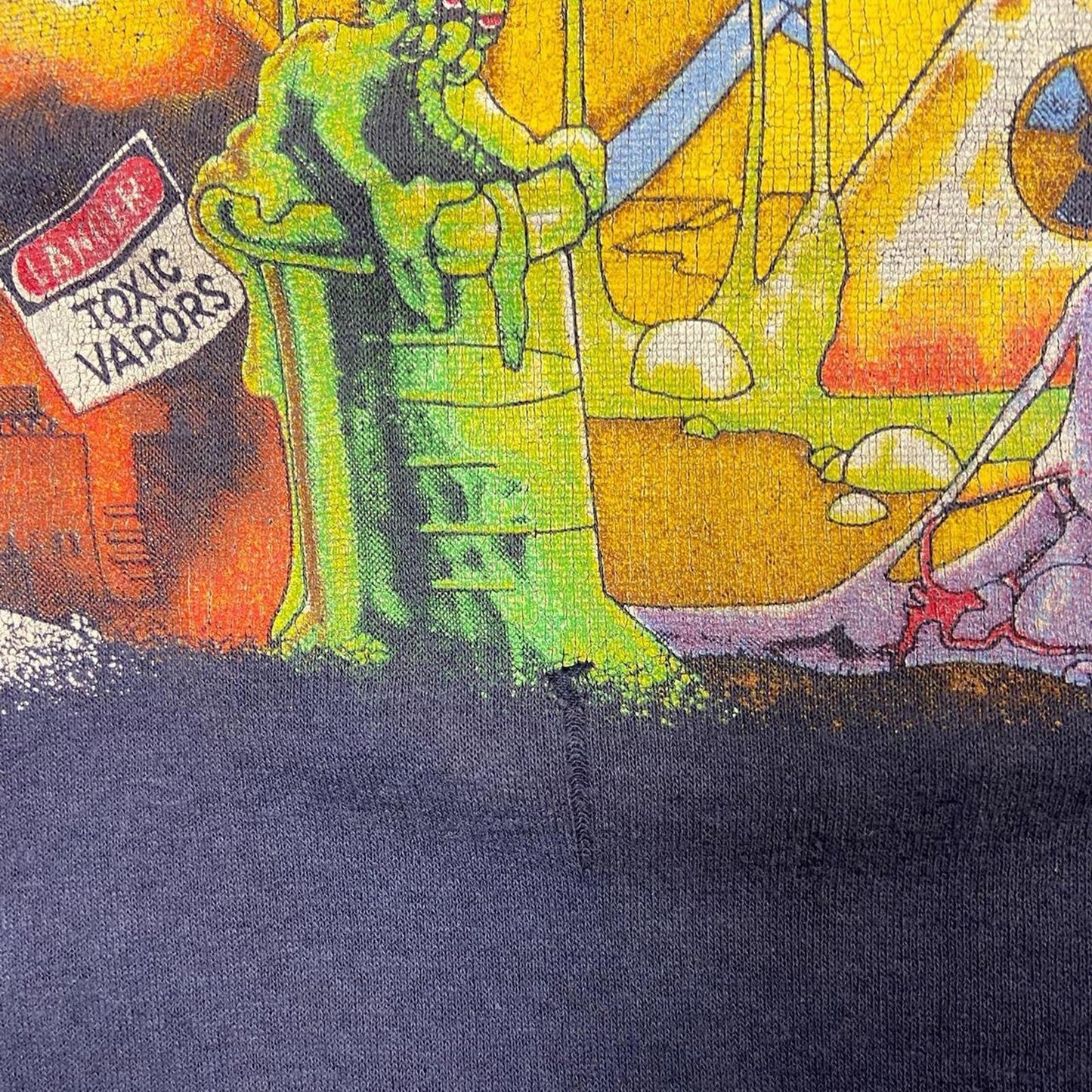 1989 Laaz Rocket Thrash Metal Band Tee - L