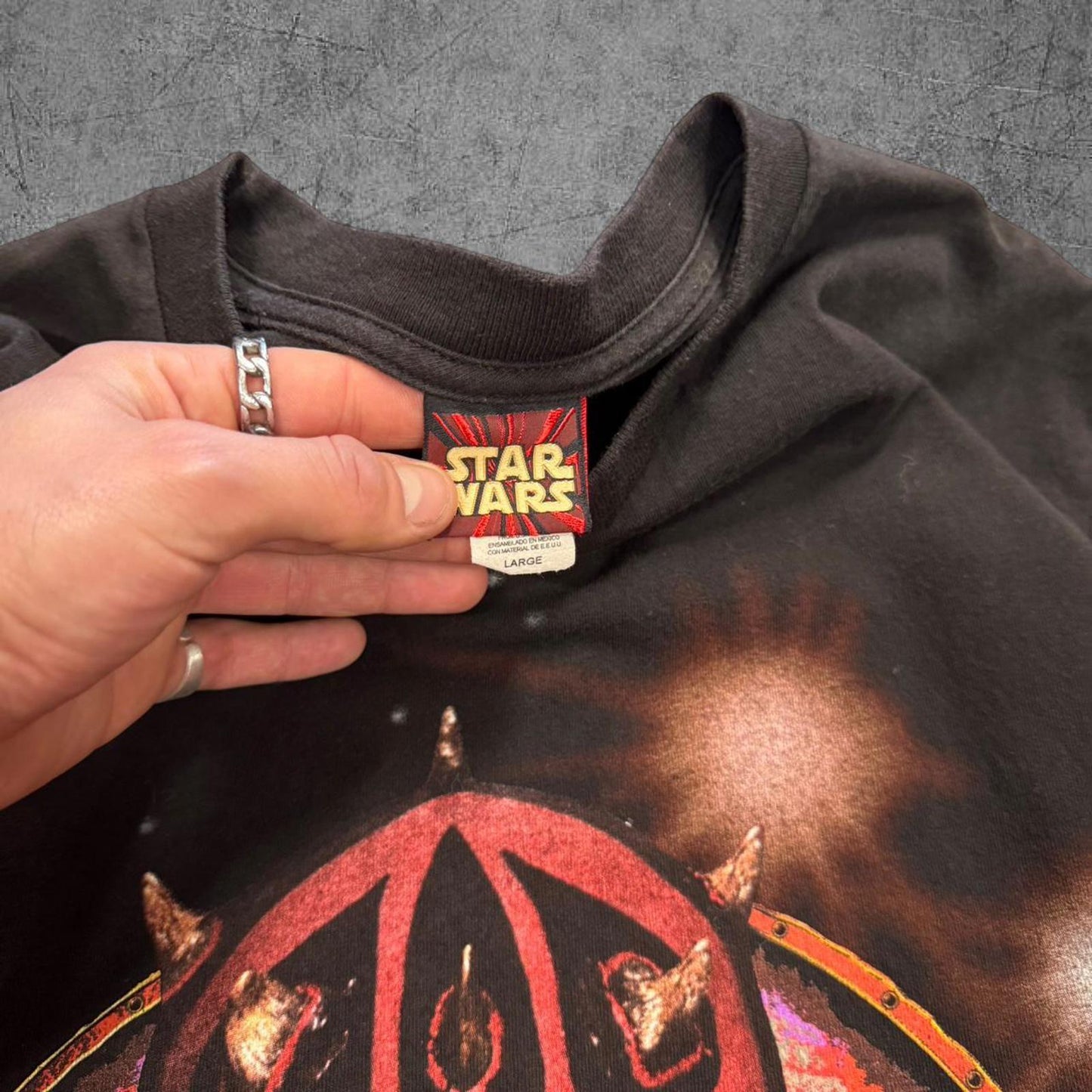 Vintage 1999 Star Wars Darth Maul Sith Tee - L