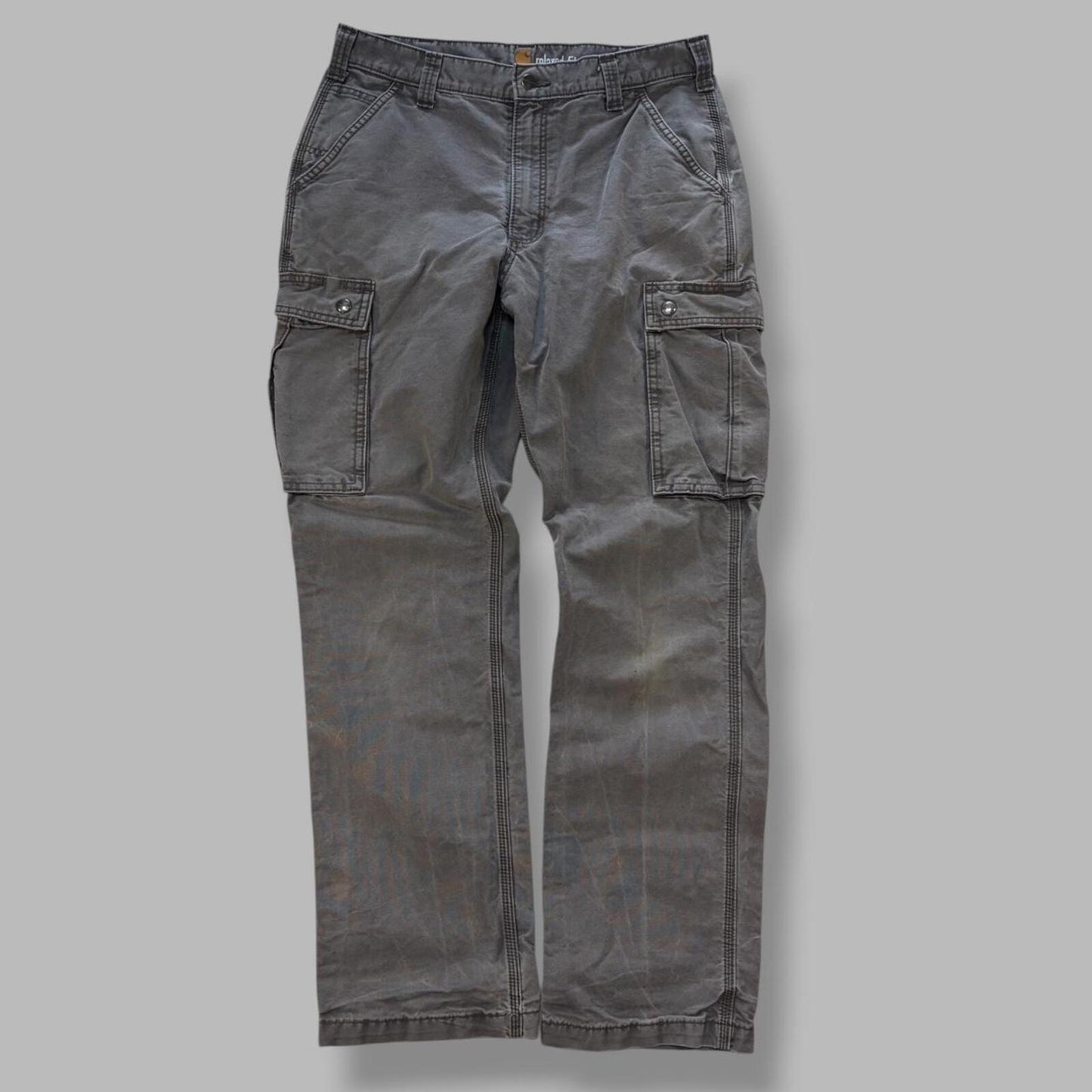 Grey Carhartt Cargos - 34