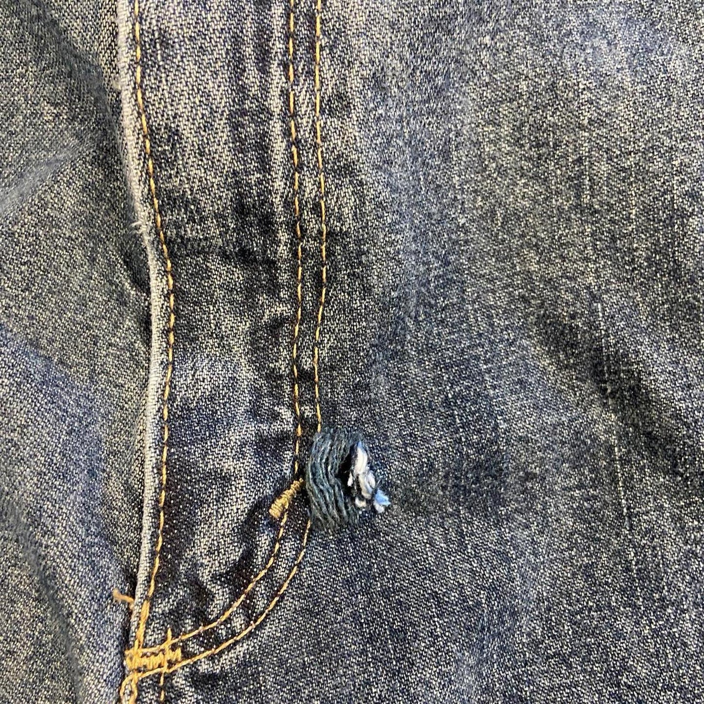 Vintage Wrangler Dark Wash Jorts - 36