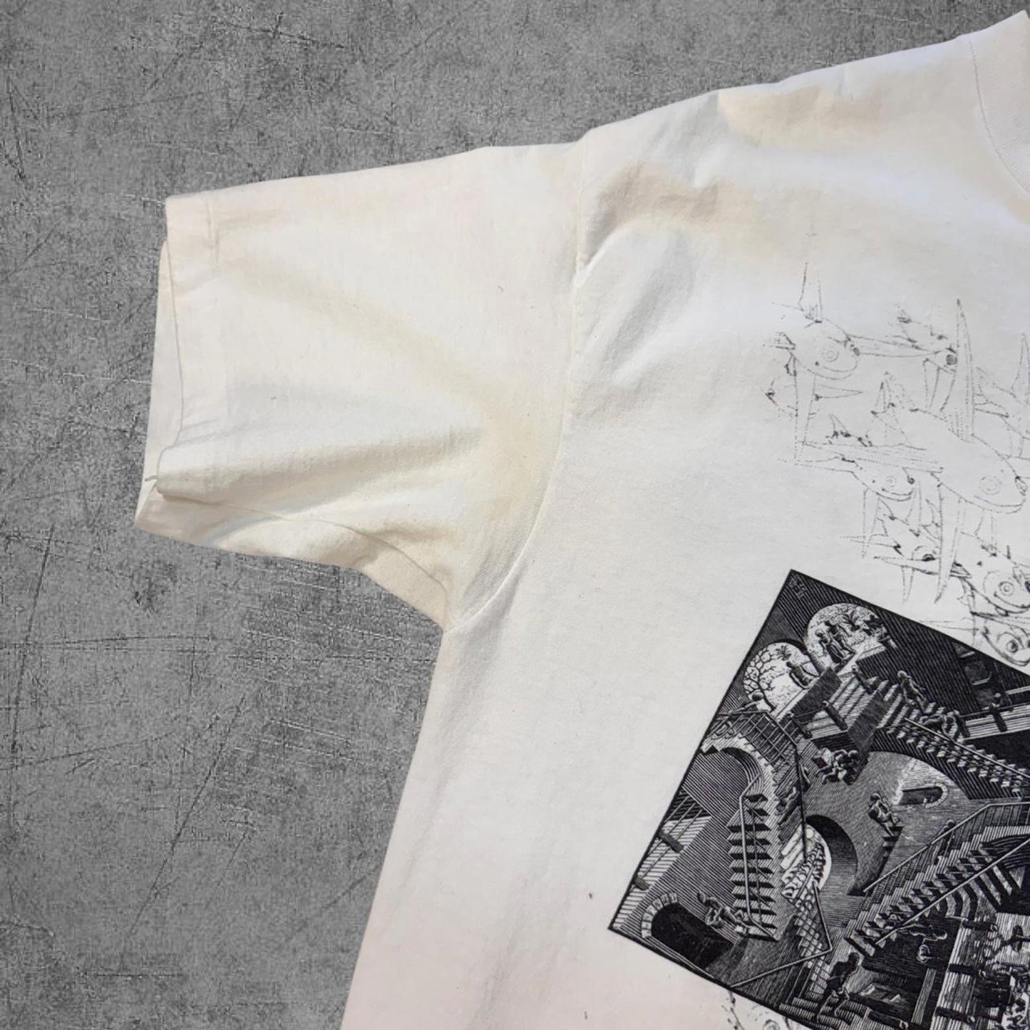 1991 MC Escher Andazia International Art Tee - XL