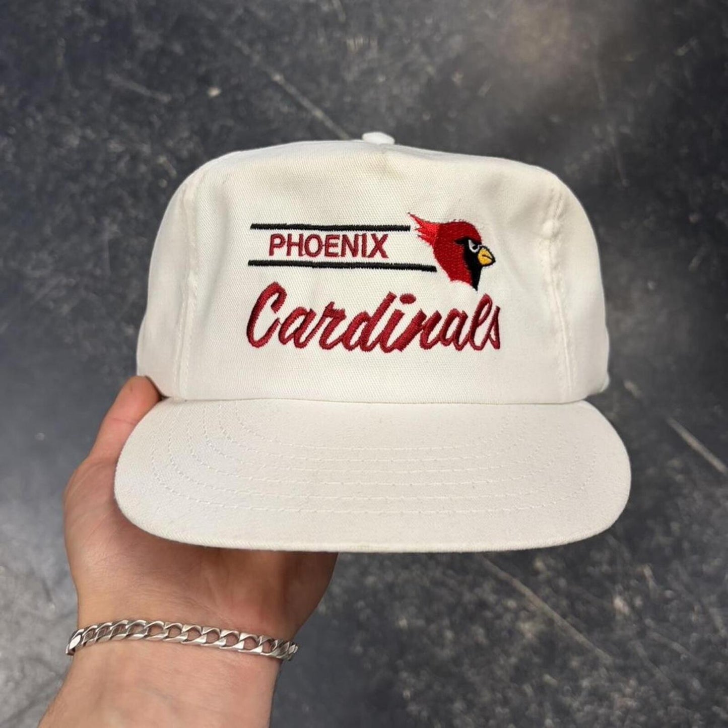 Vintage 90s Phoenix Cardinals NFL Hat