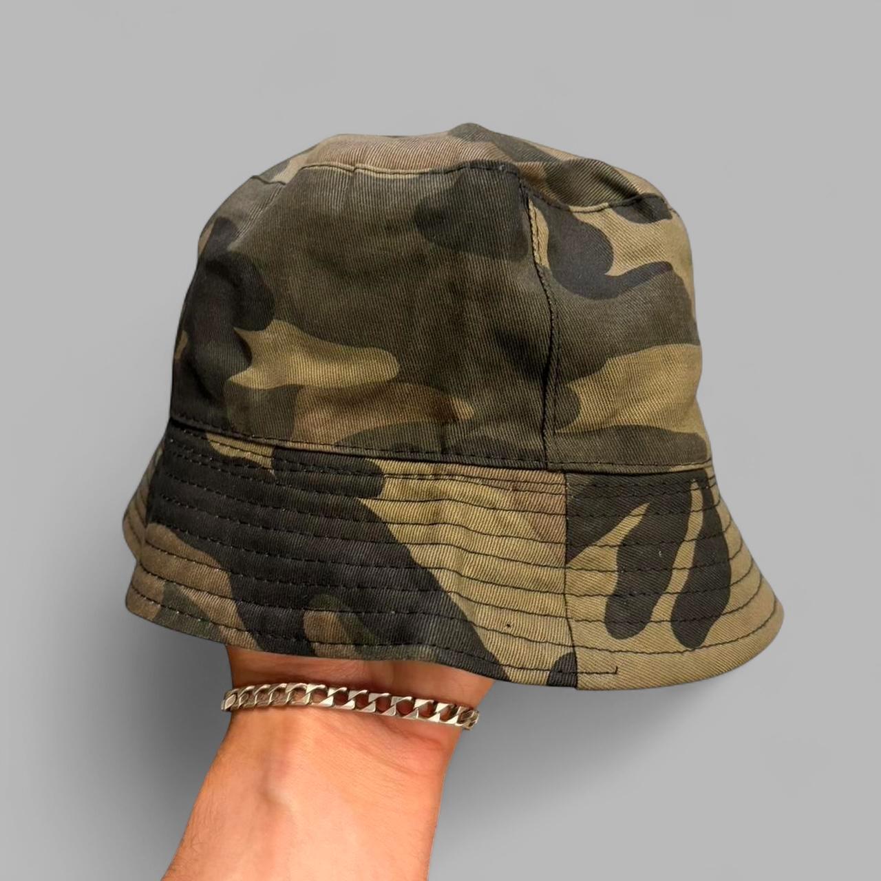 Y2K Ed Hardy Camo Bucket Hat