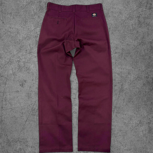 Dickies Skateboarding Burgundy Loose fit Pants - 34
