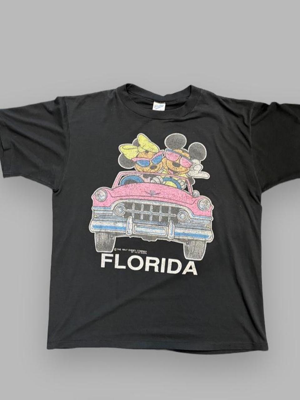 Vintage 80s Florida Micky / Minnie Mouse Tee - XL