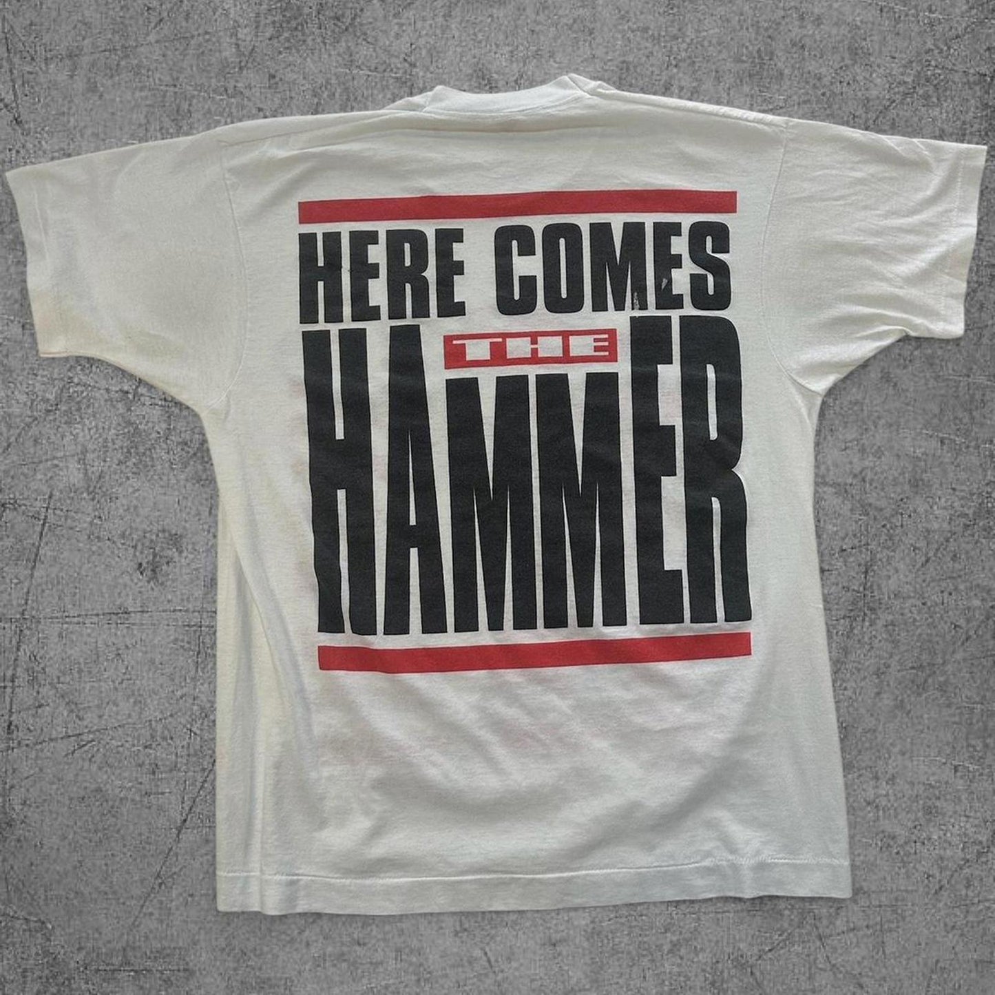 90s Here Comes the Hammer MC Hammer Tour Tee - XL