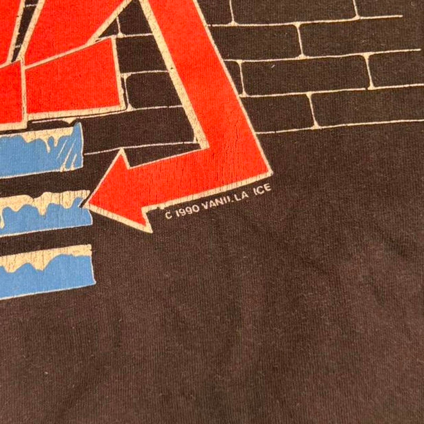 Vintage 1990 Vanilla Ice Rap Tee - XL