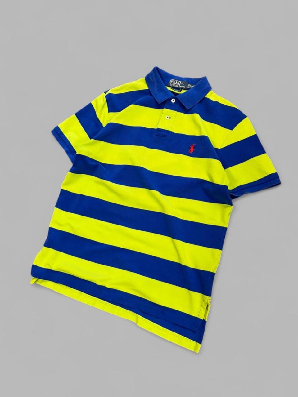 Vintage Blue / Green Polo Polo - M