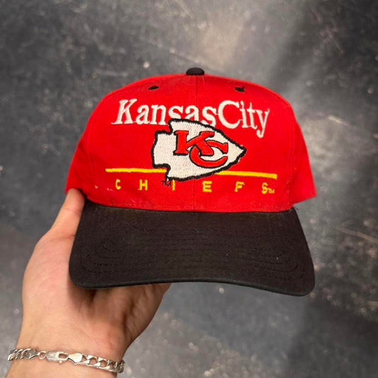 Vintage 90s Kansas City Chiefs Snap Back
