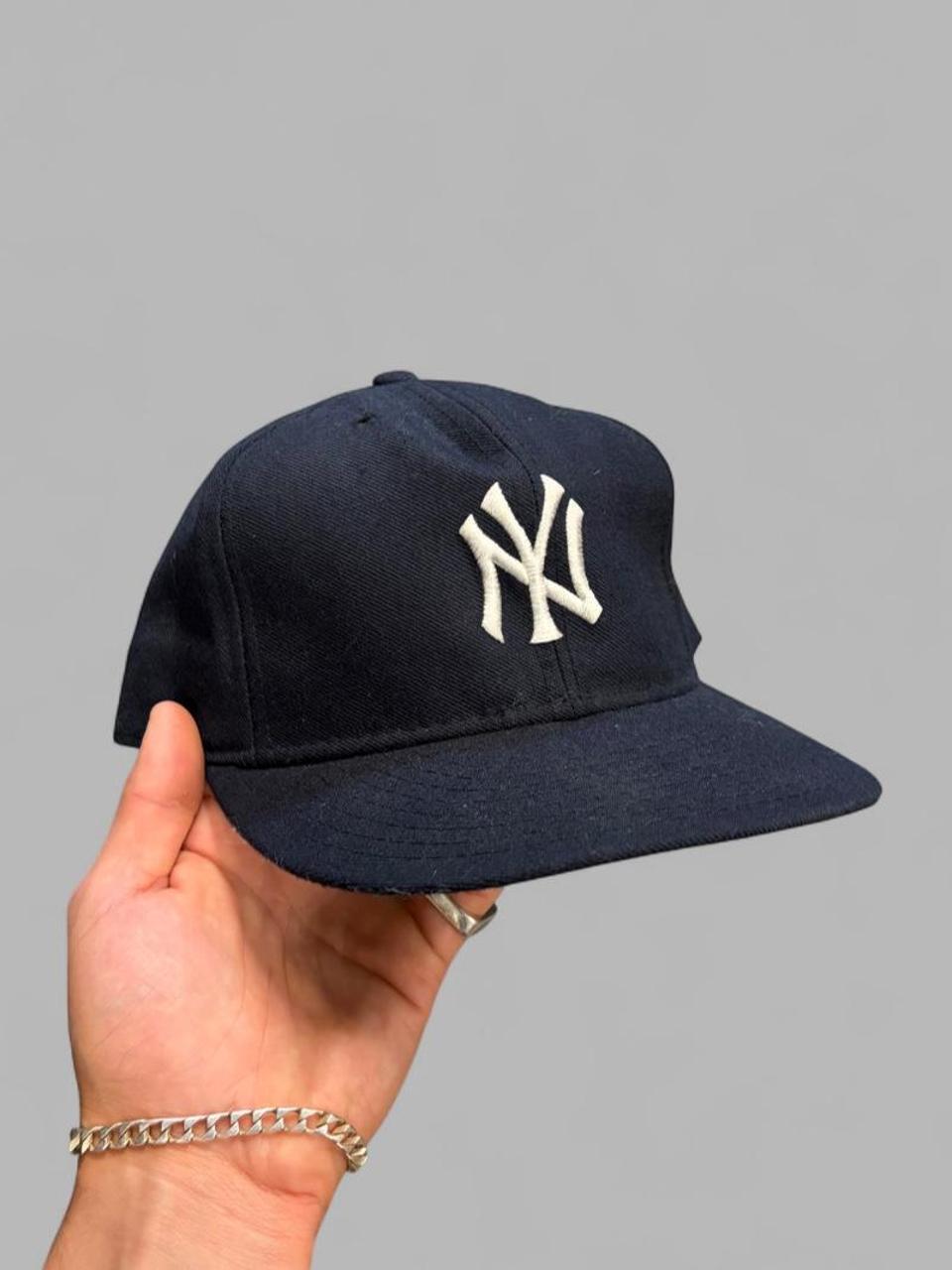 Vintage 90s New Era New York Yankees Fitted Hat - 7.5