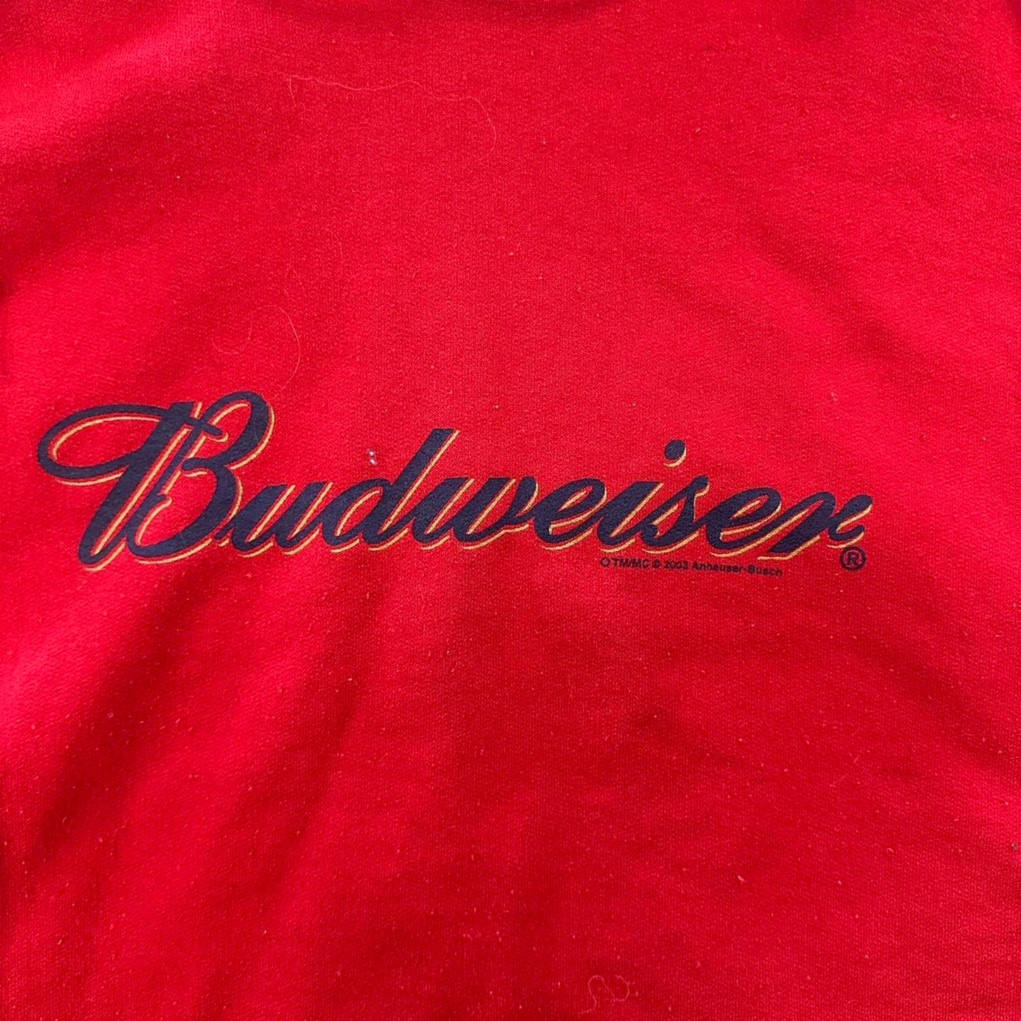 Vintage 2003 Budweiser Hoodie - L