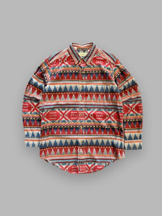 Vintage LL Bean Southwestern Button Up - L