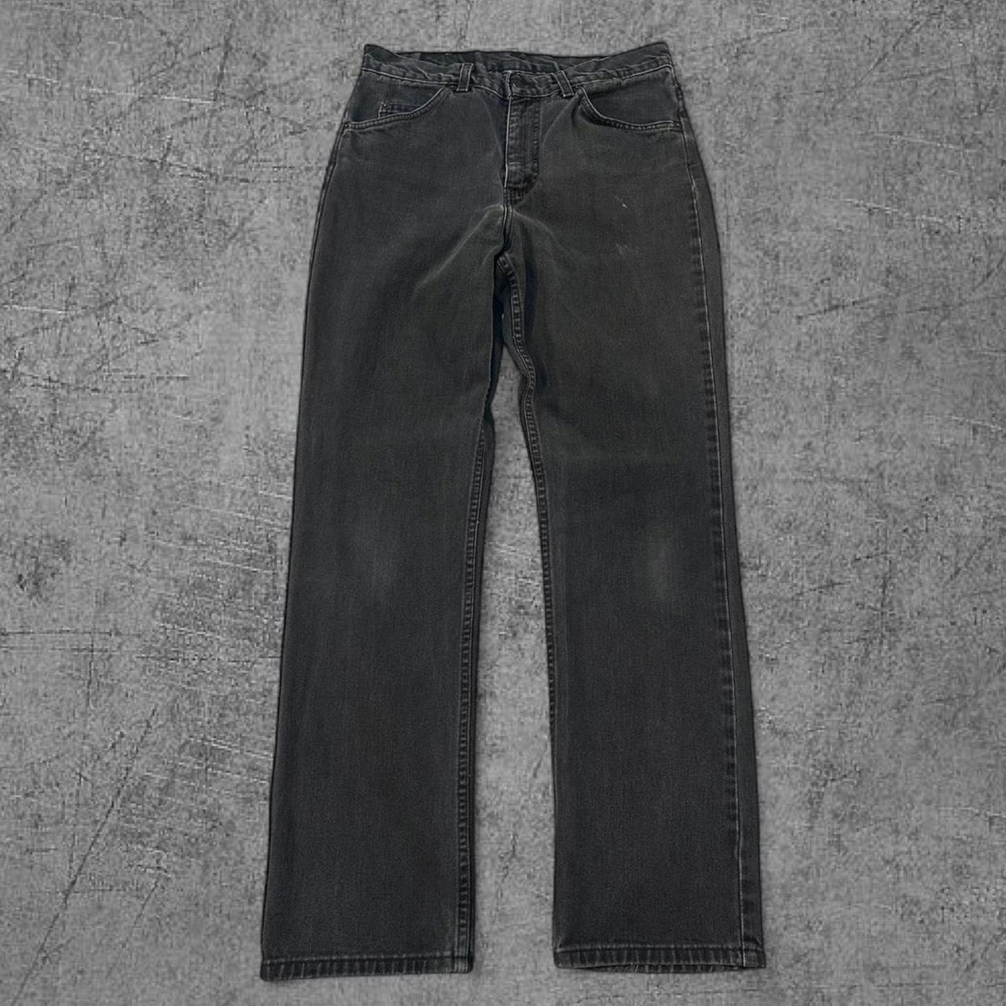 Vintage 1999 Black Levi Orange Tabs - 31