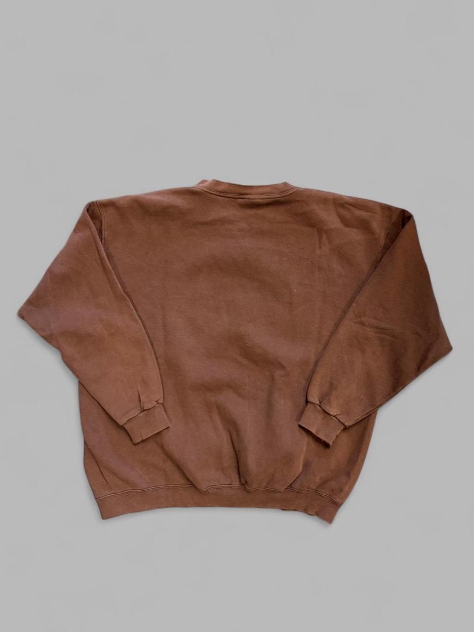 Vintage 90s Nike Faded Brown Crewneck - XL