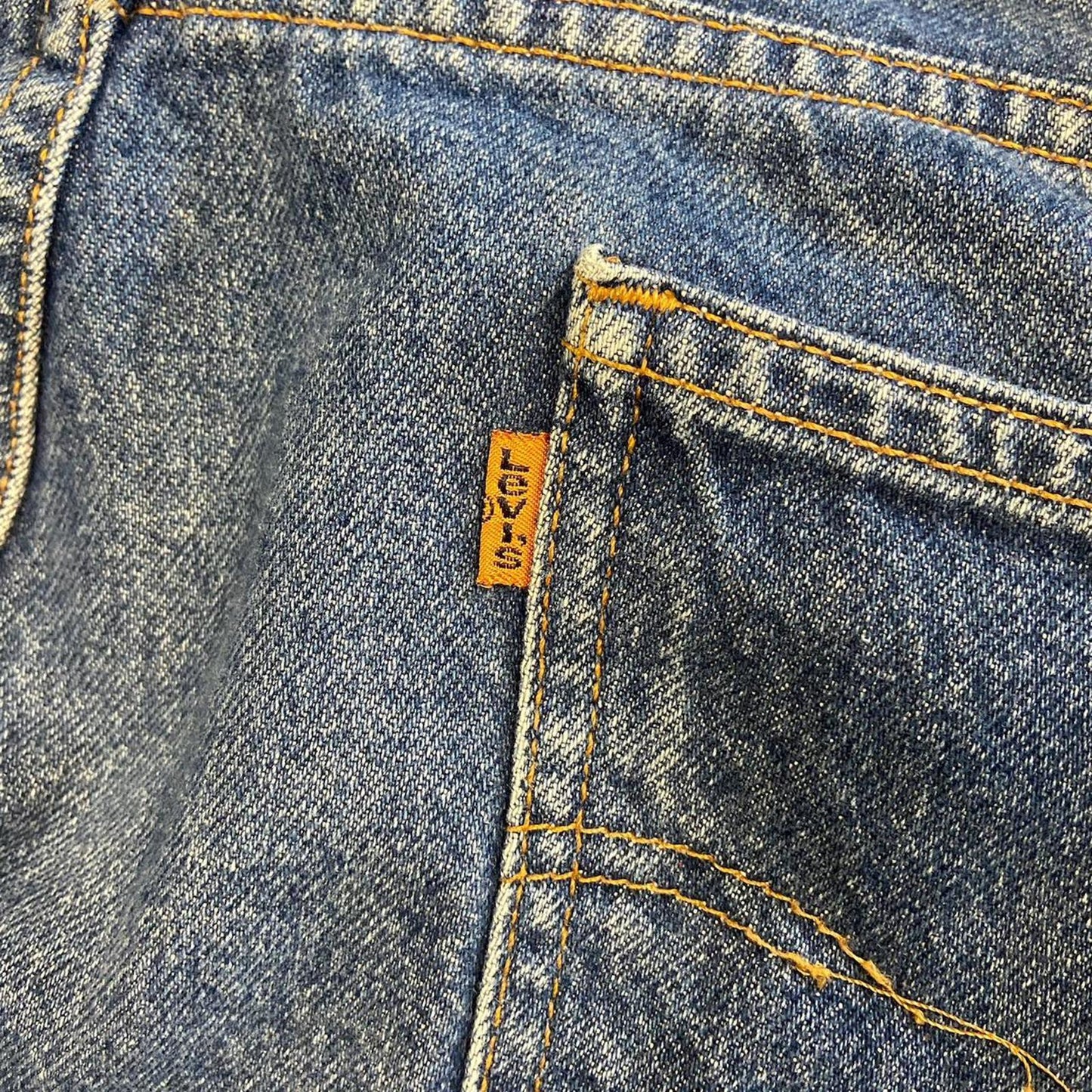 Vintage Blue Orange Tab 505 Levi Jeans - 38