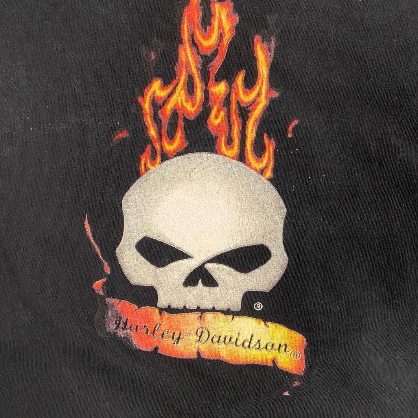 Vintage Harley Davidson Cancun Skull Tee - XL