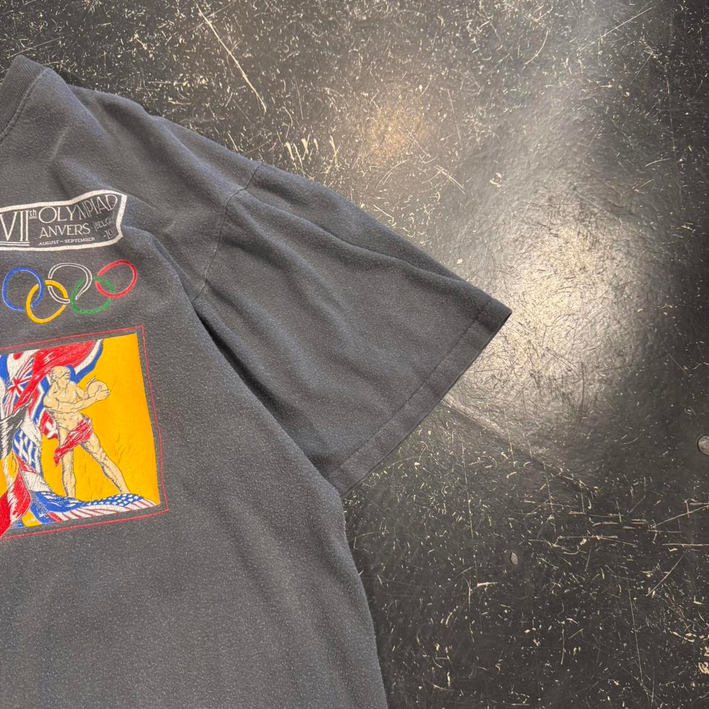 Vintage 1976 True Vintage Montreal Olympics Adidas Tee - XL