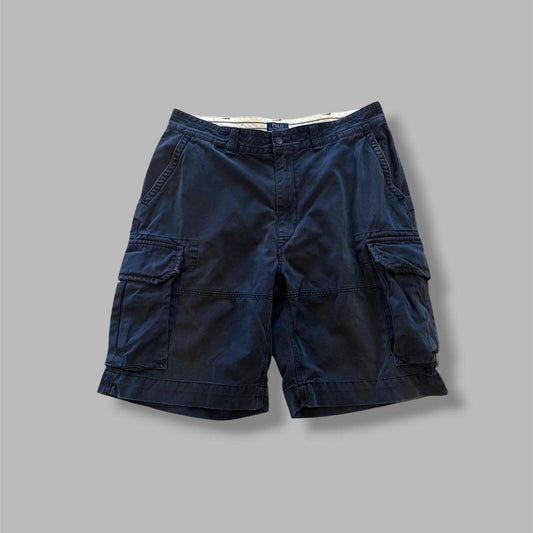 Navy Polo Ralph Lauren Cargo Shorts - 38