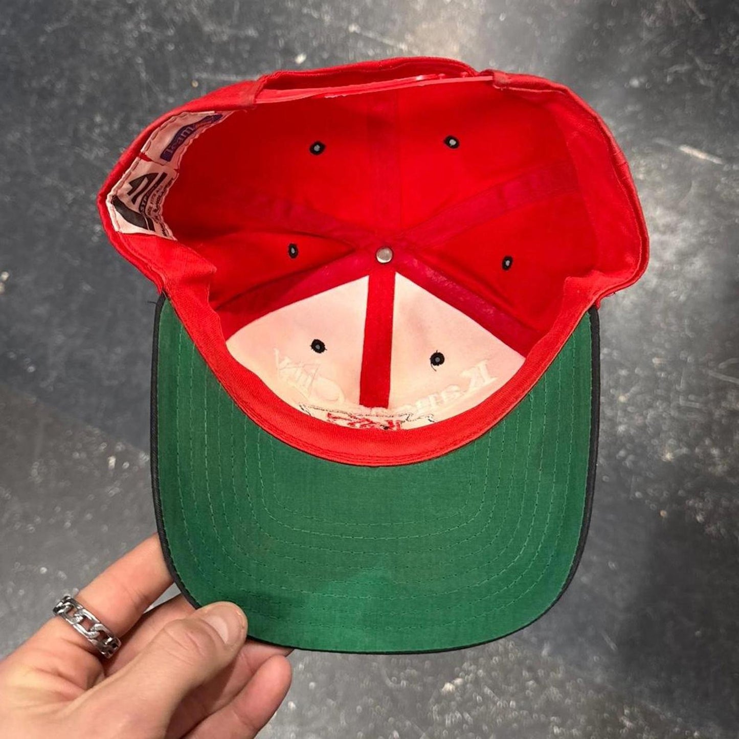 Vintage 90s Kansas City Chiefs Snap Back