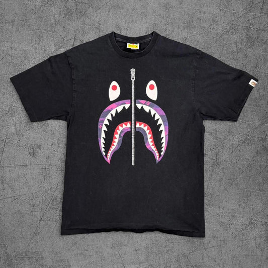 BAPE Camo Shark Tee - M