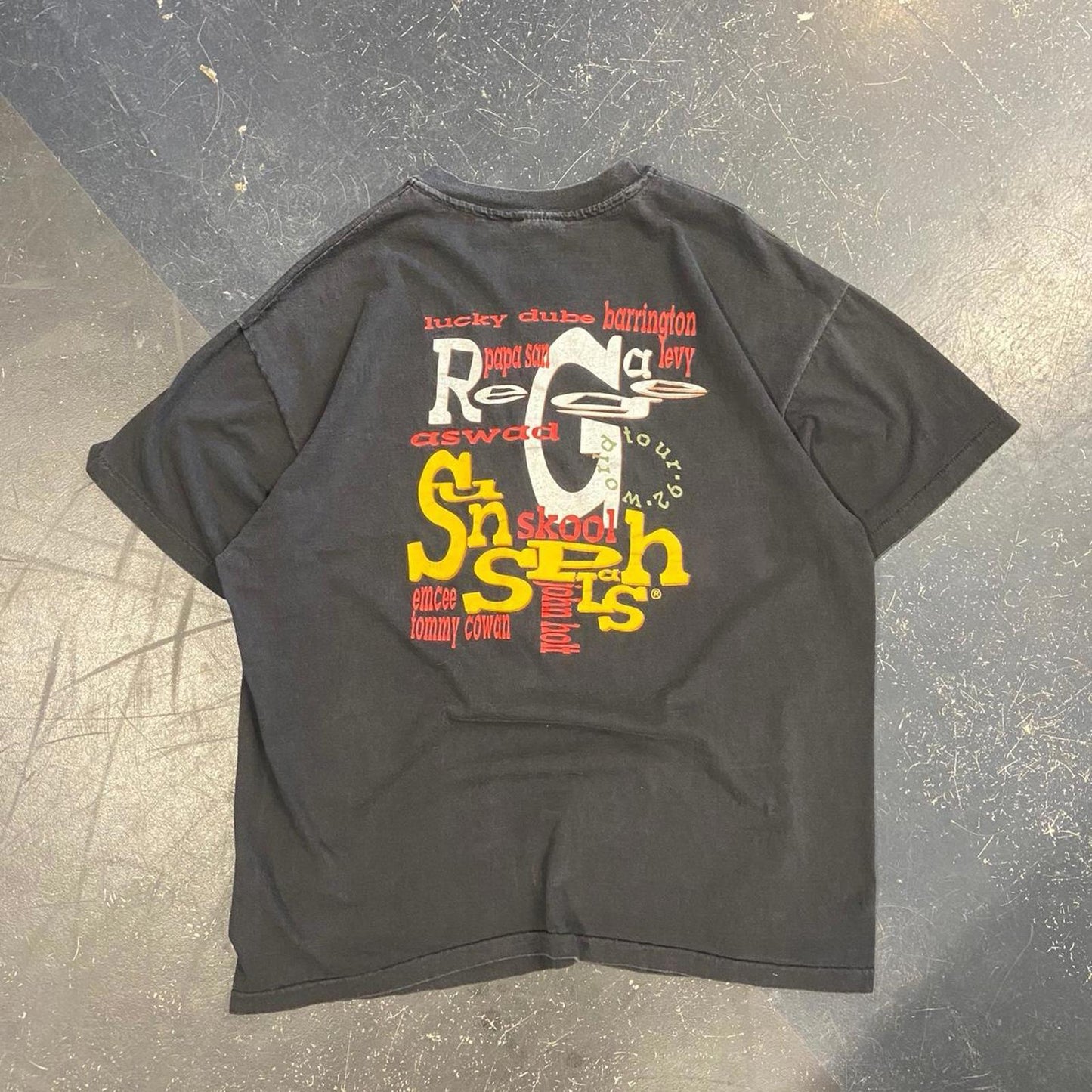 Vintage 1992 Reggae Sun Splash Tour Tee - XL