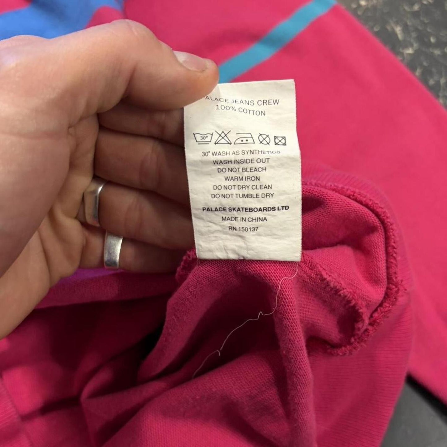 Pink Palace Jeans Skate Crewneck - S