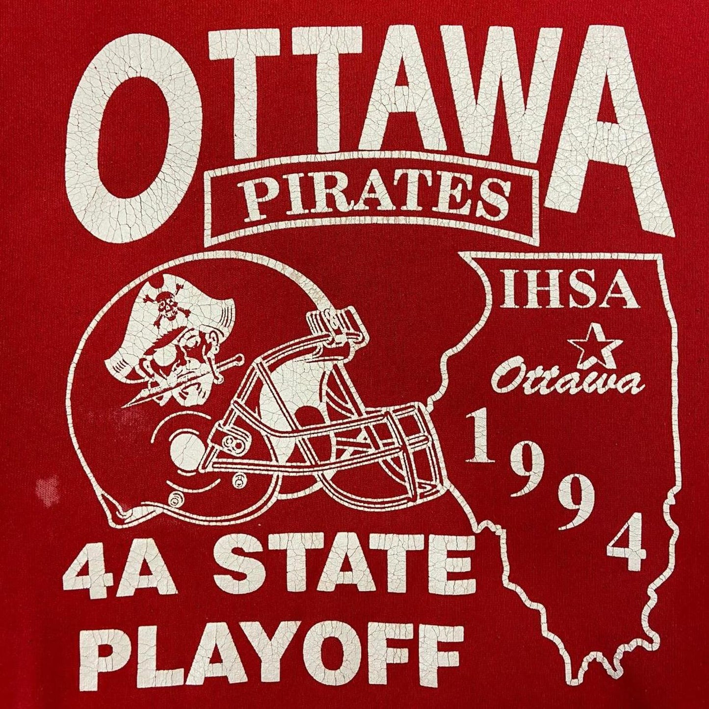 Vintage 90s Ottawa Pirates Crewneck - XL