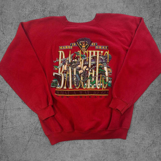 1992 New Orleans Mardi Gras Crewneck - XL