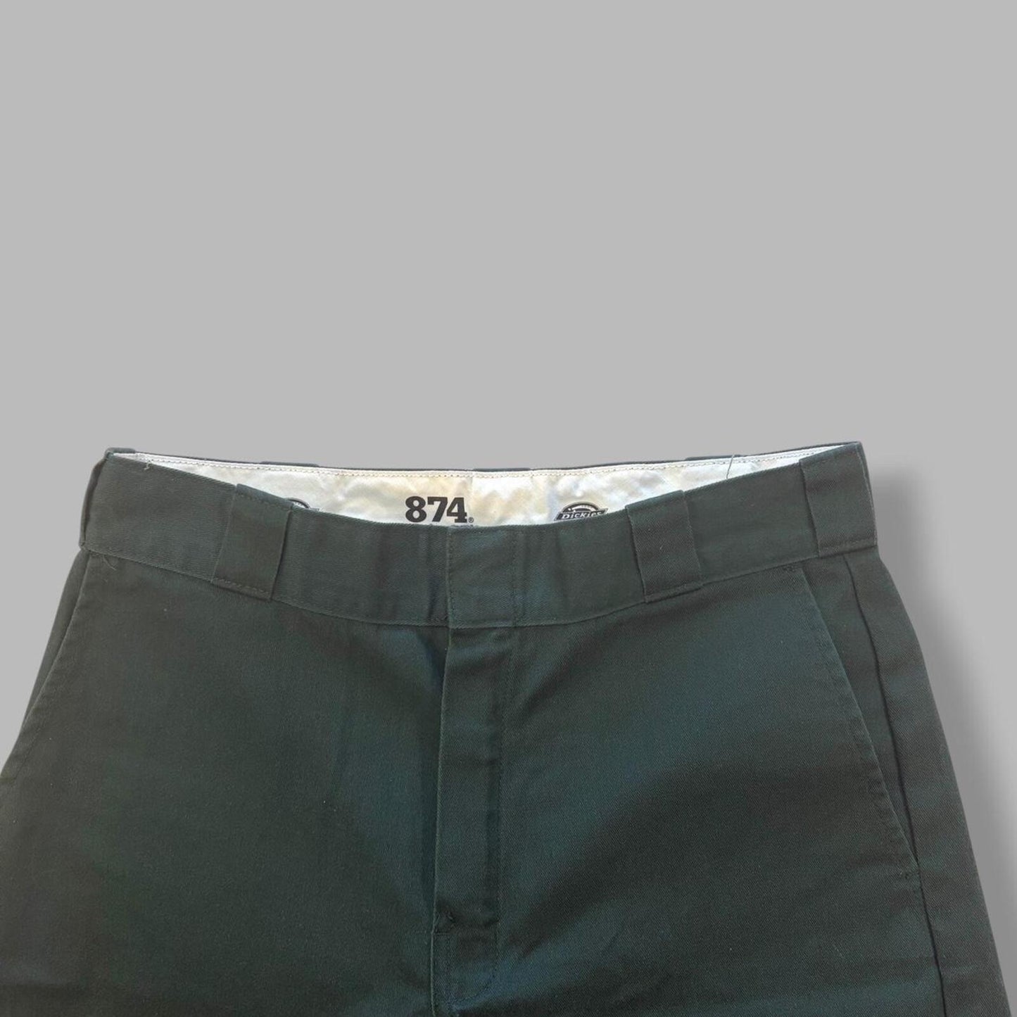 Forest Green Dickies 874 Pants - 32