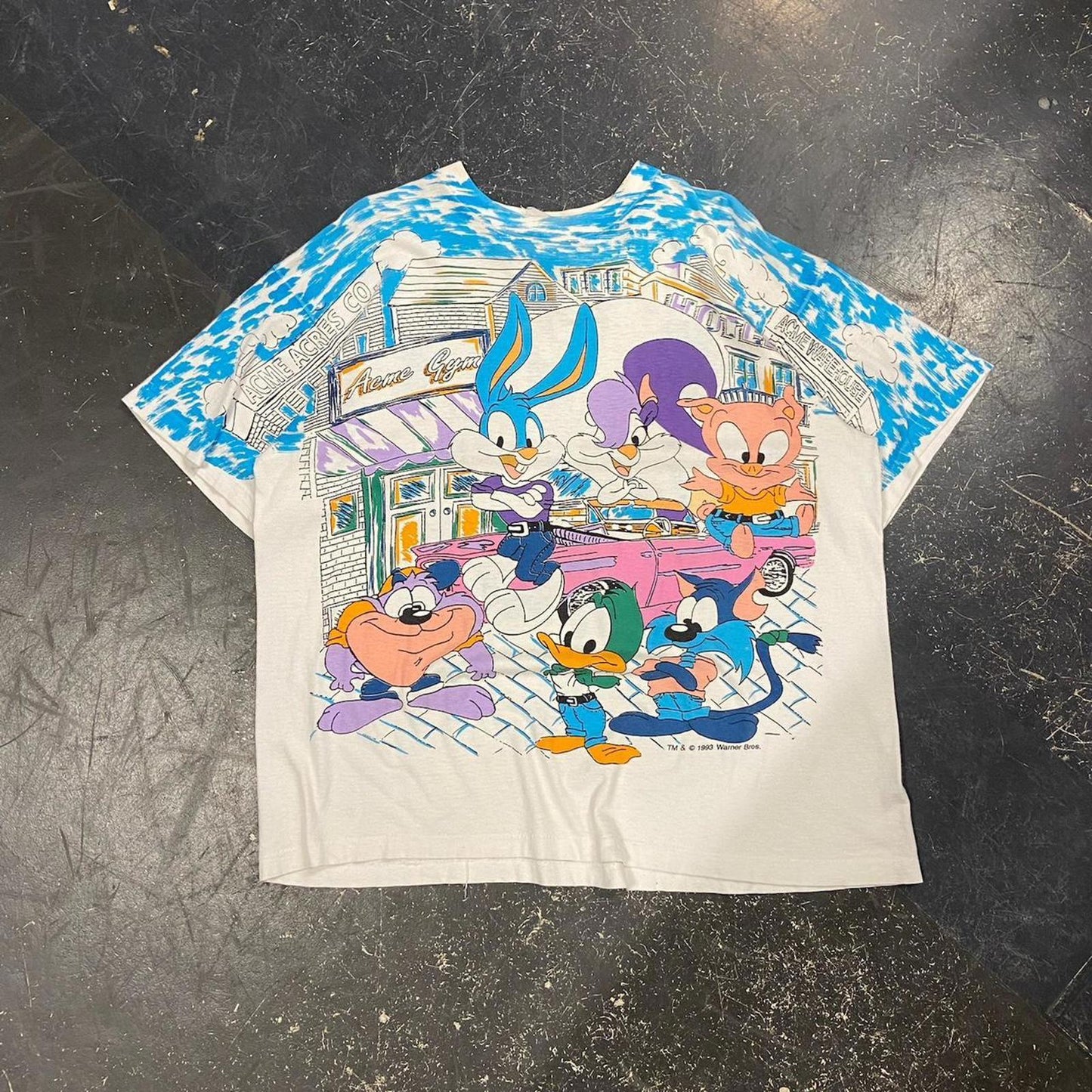 1993 Tiny Toons ‘Street Smart’ Looney Tunes AOP - XXL