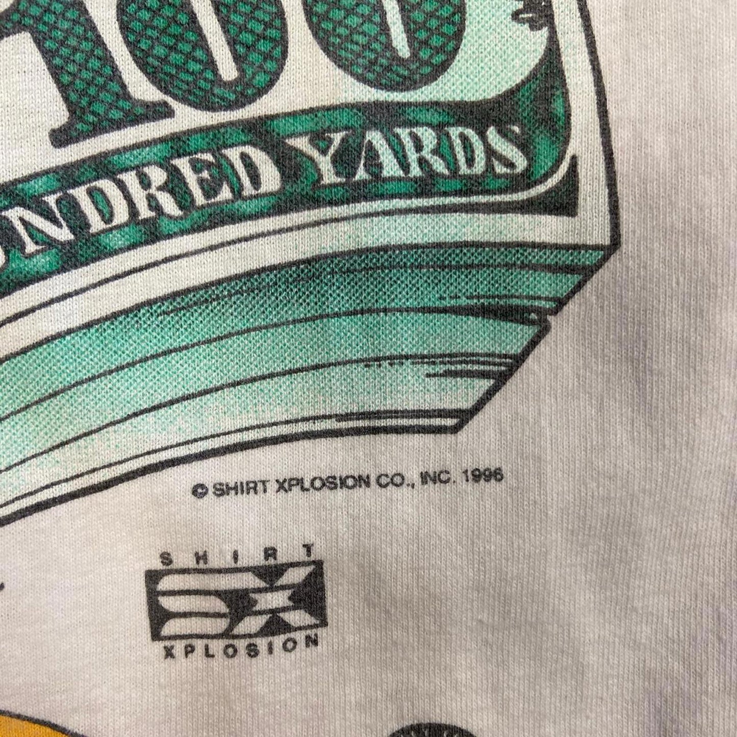 1996 Gus Frerotte ‘He’s On The Money’ Reskins NFL Tee - XL