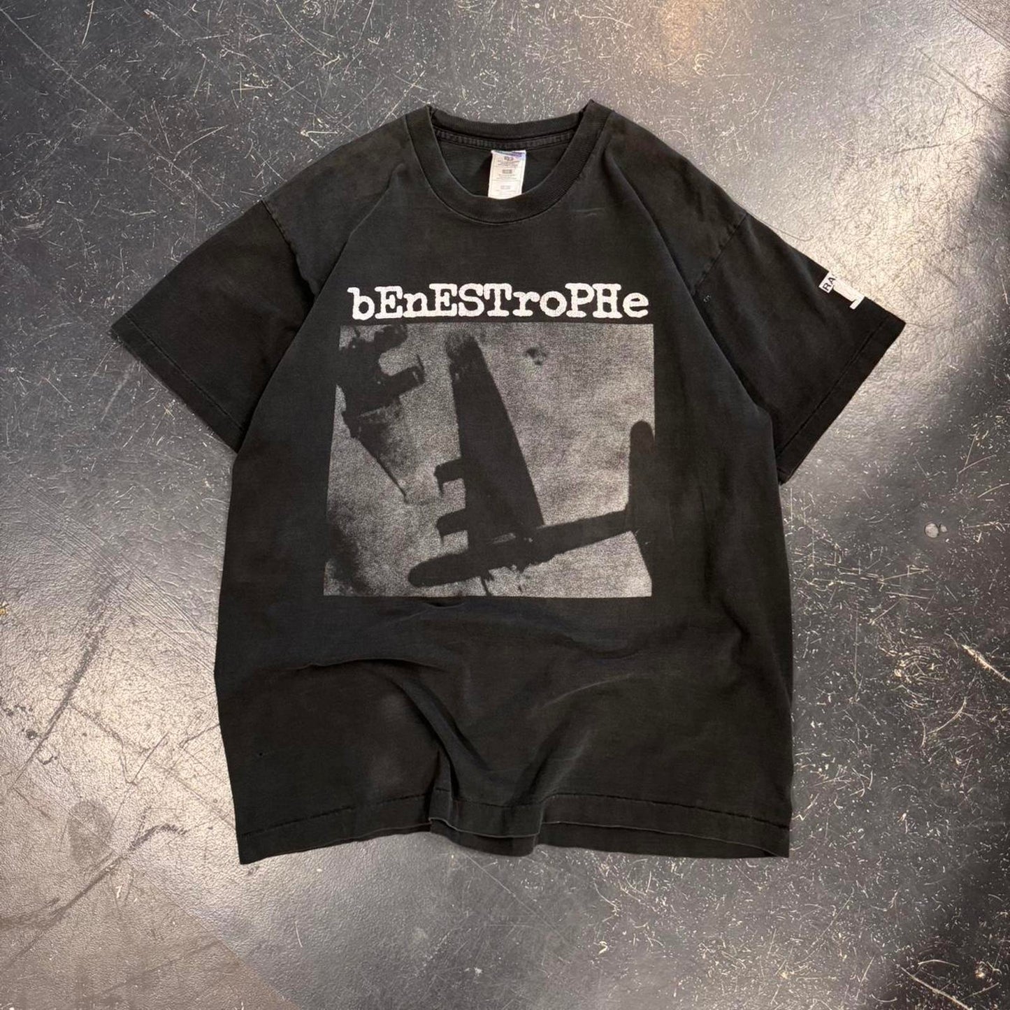 Vintage Rare 1994 Benestrophe Sensory Deprivation Tour Tee - XL