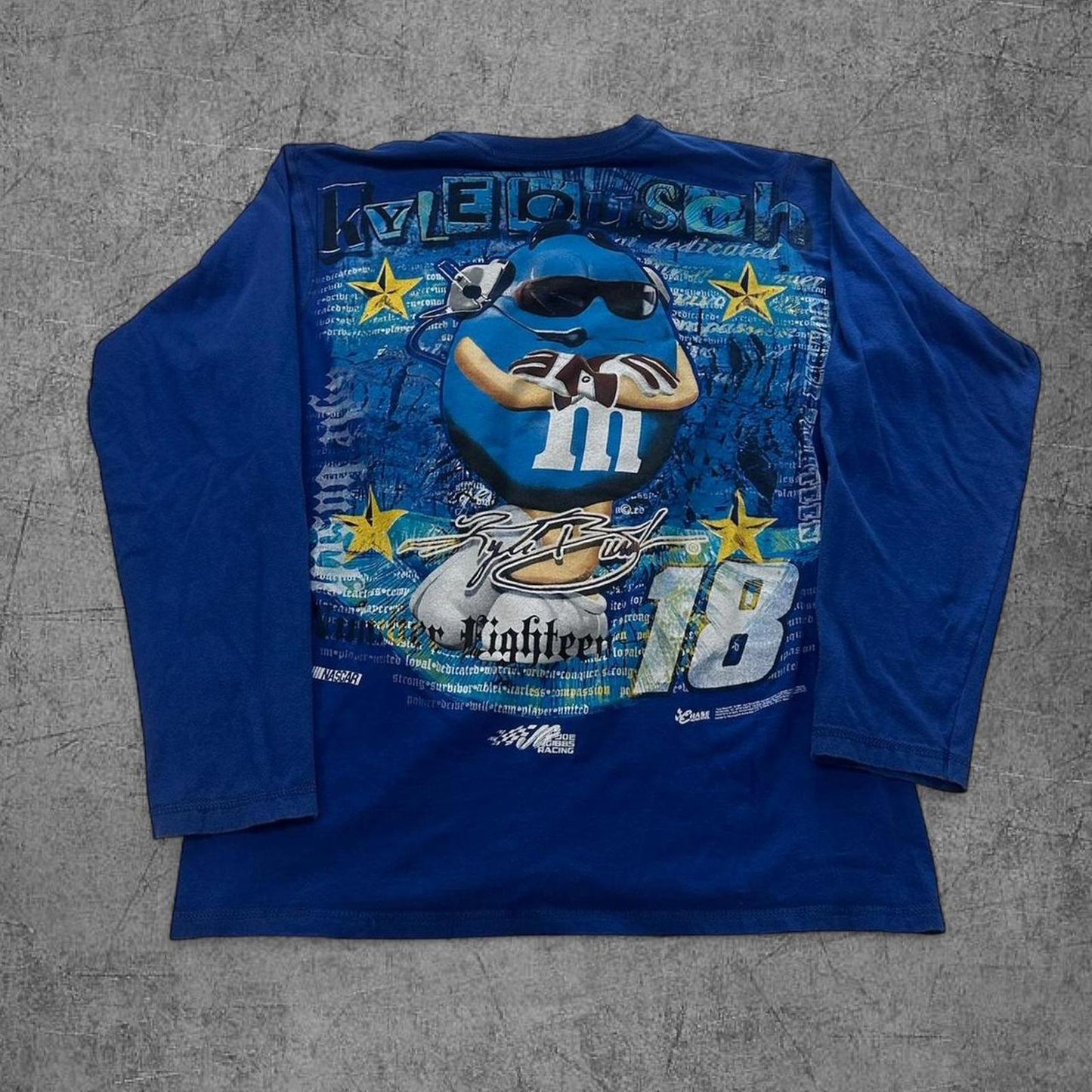 M&M Nascar Racing Long Sleeve - L