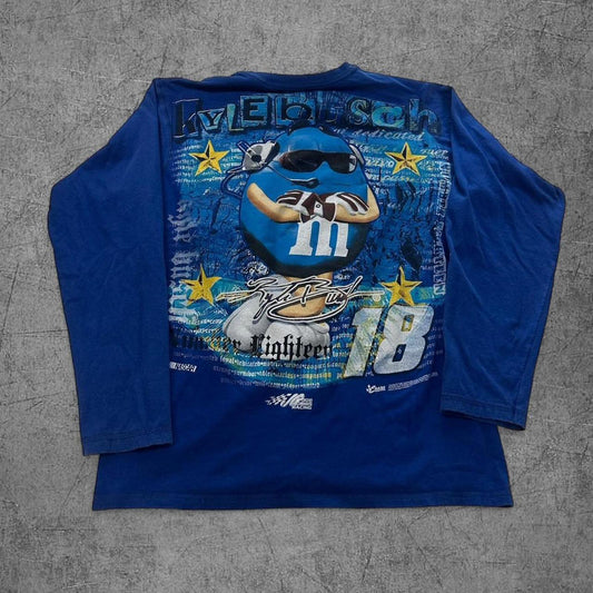 M&M Nascar Racing Long Sleeve - L