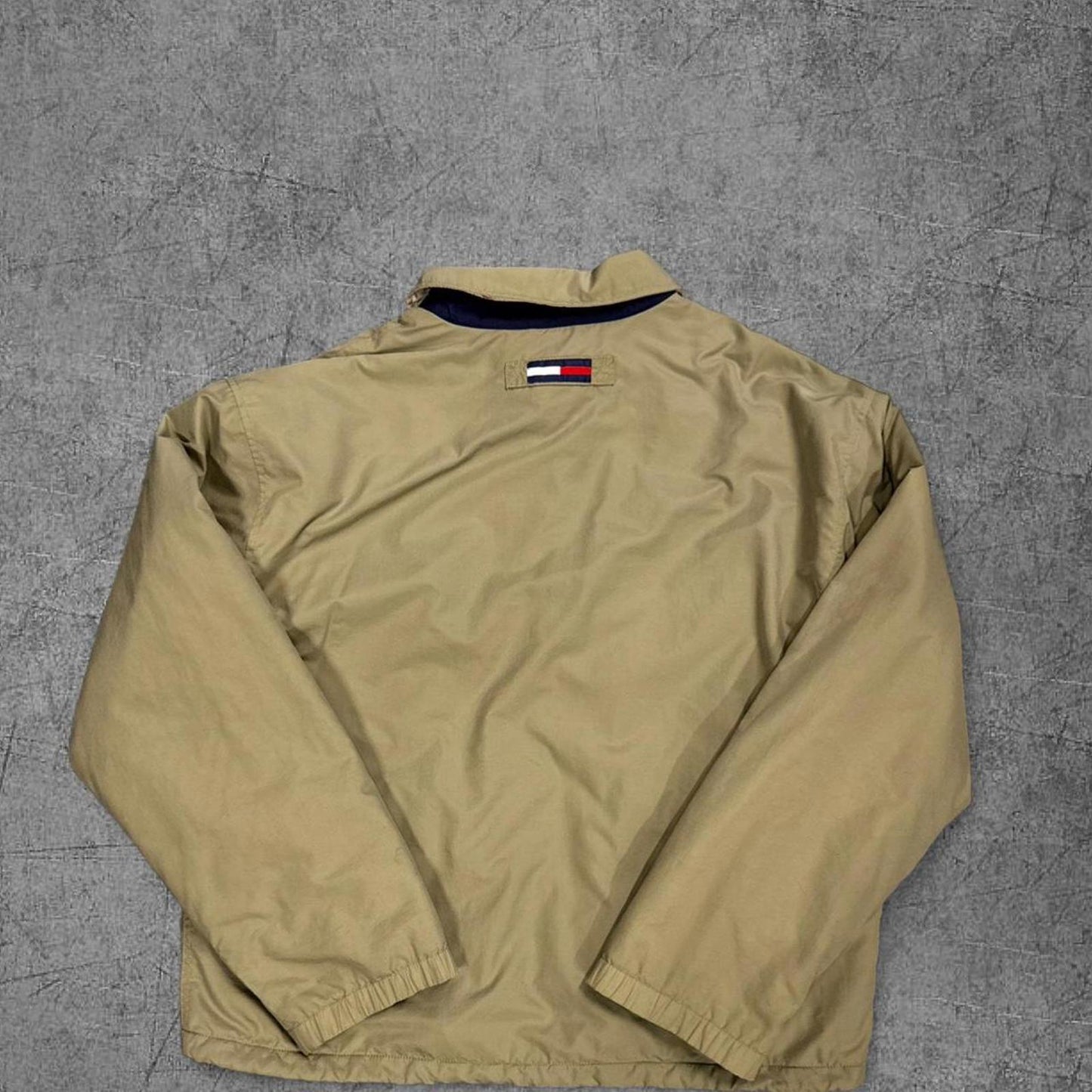 Vintage 90s Fleece Lined Olive Tommy Hilfiger Jacket - XL
