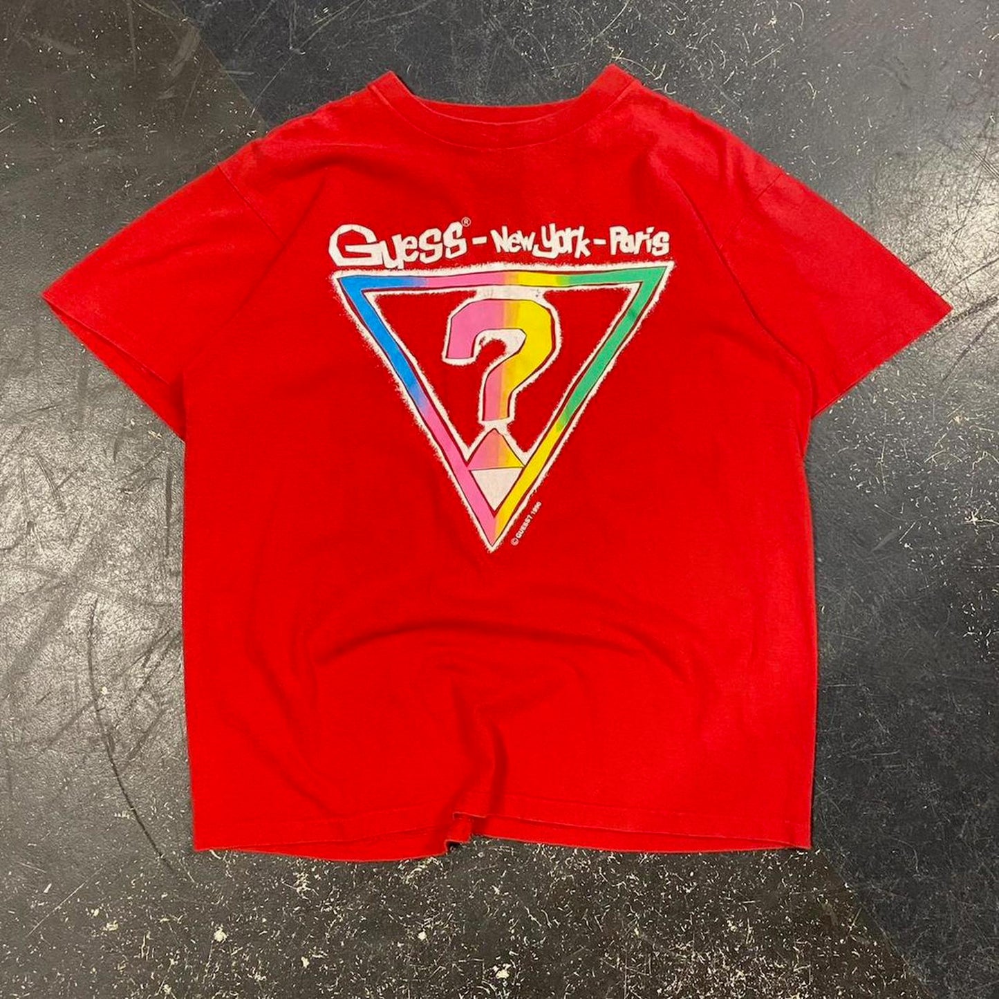 1990s Guess USA Jeans Tee - L