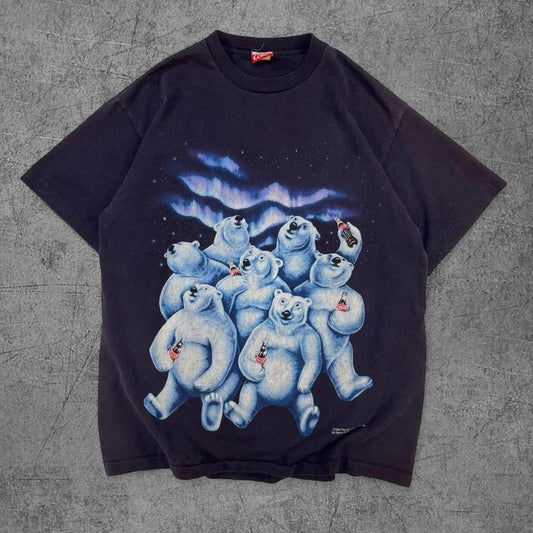 Vintage 1994 Coca Cola Polar Bear Tee - XL