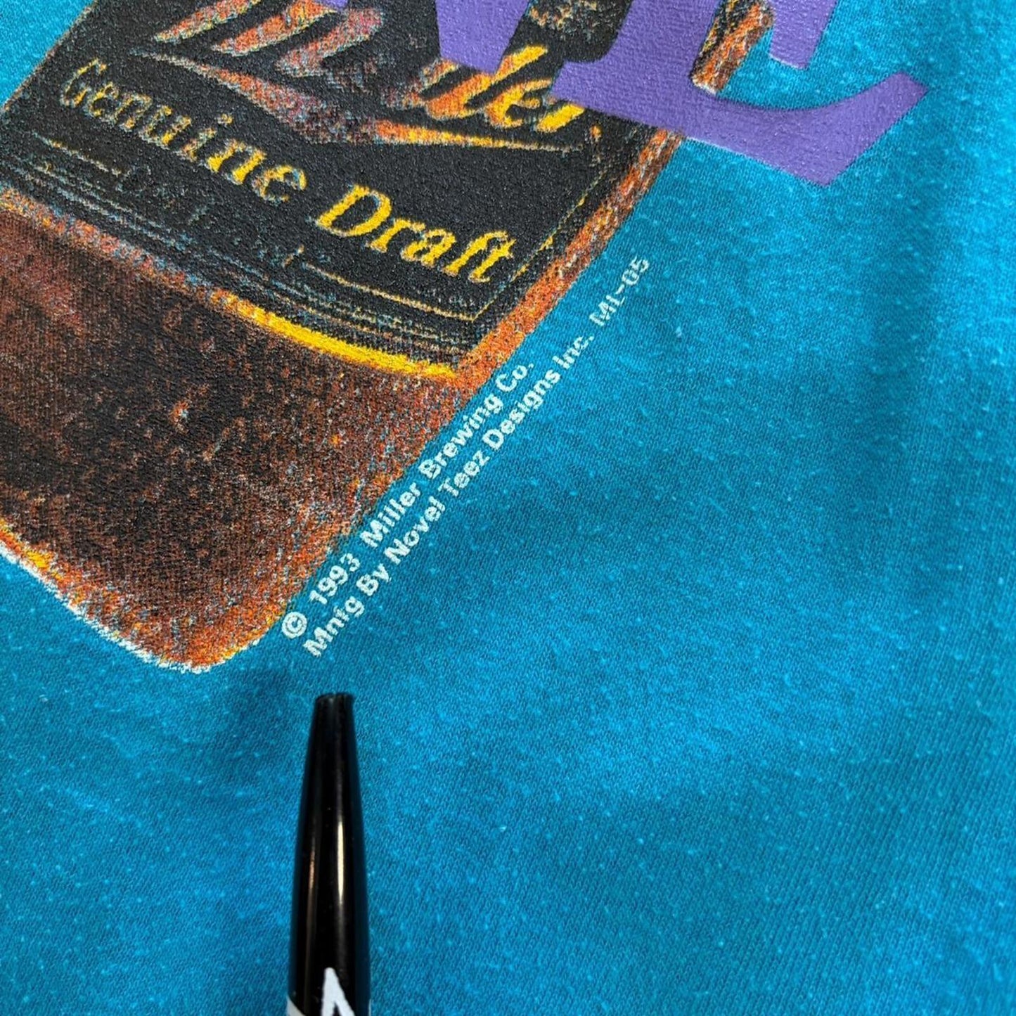 1993 Miller Highlife Beer Tee - L