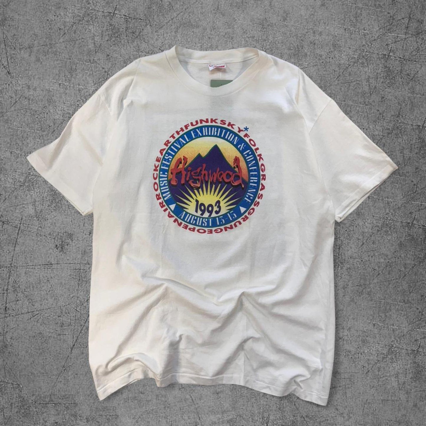 1993 Highwood Social Distortion Music Festival Tee - XL