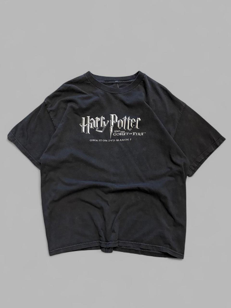 Vintage 2000 Harry Potter Goblet of Fire DVD Tee - XL