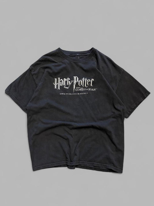 Vintage 2000 Harry Potter Goblet of Fire DVD Tee - XL
