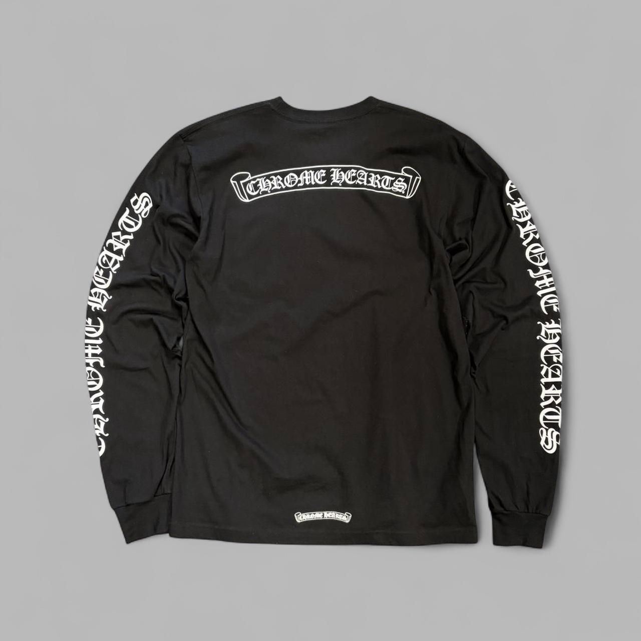 Chrome Hearts Scroll Logo Pocket Long Sleeve - L