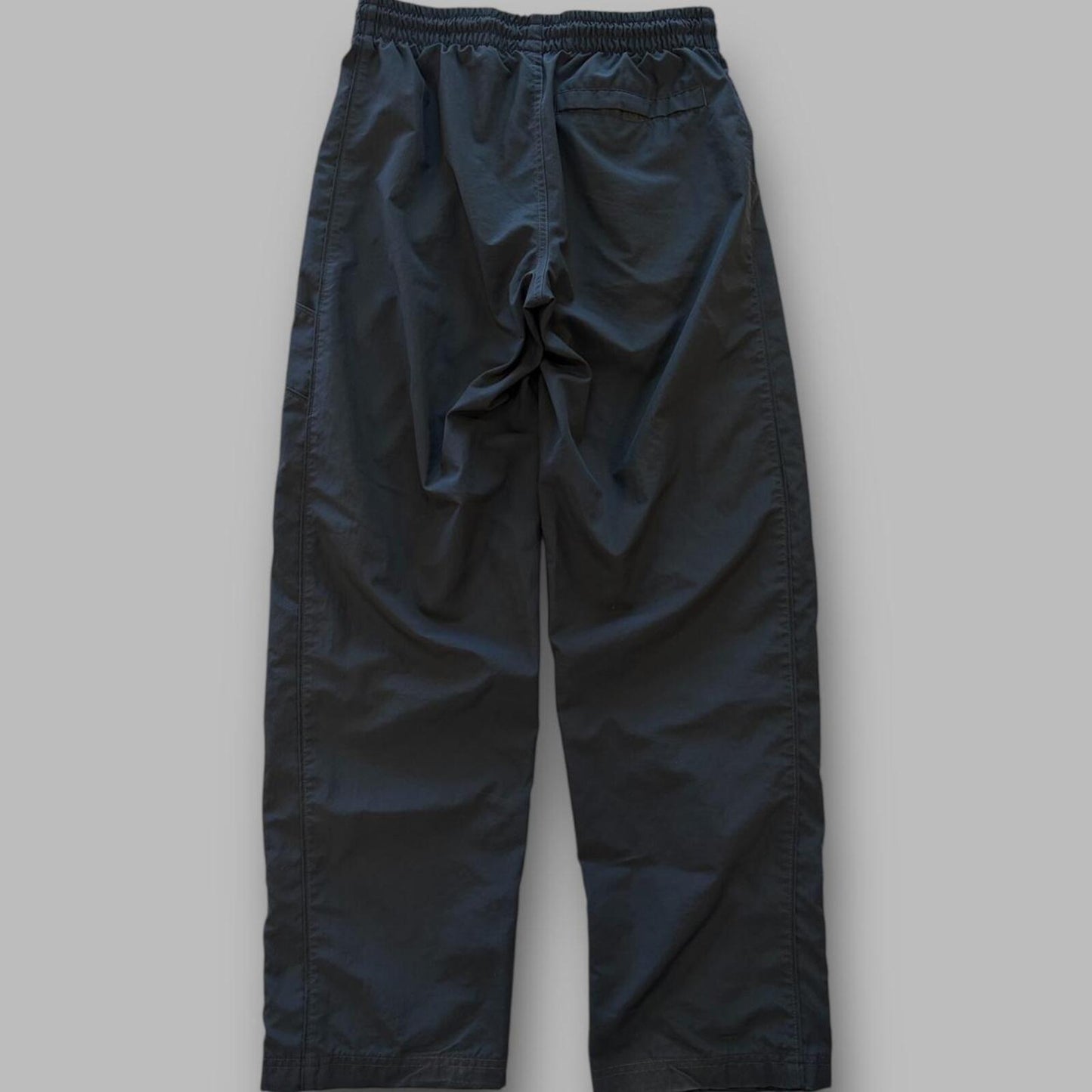 Black Nike wide leg track pants - M