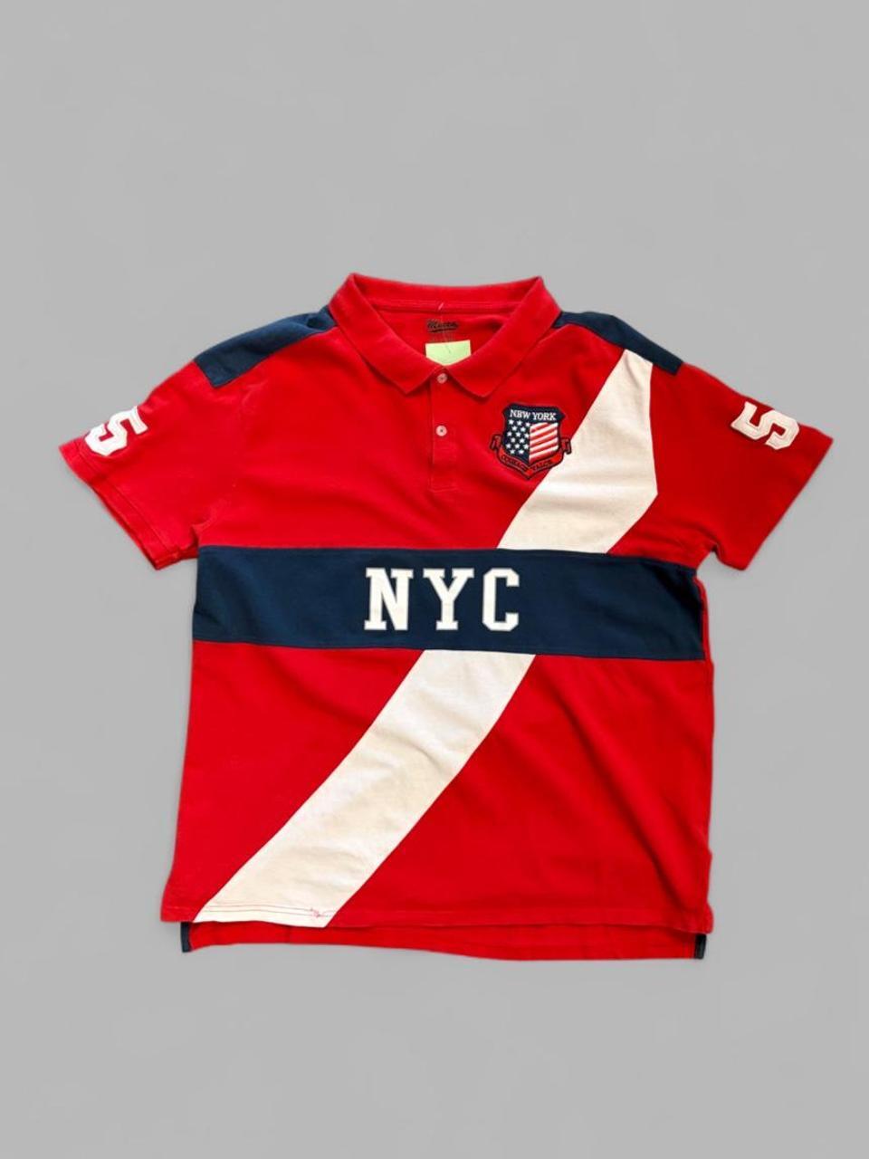 Y2K Mecca Red Polo - XXL