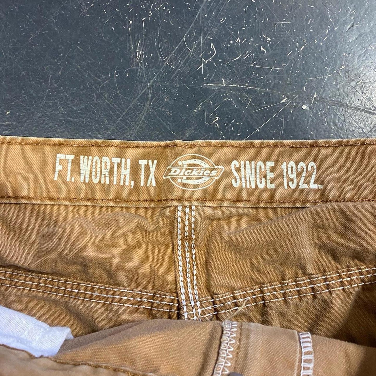 Khaki Dickies Carpenter Shorts - 34