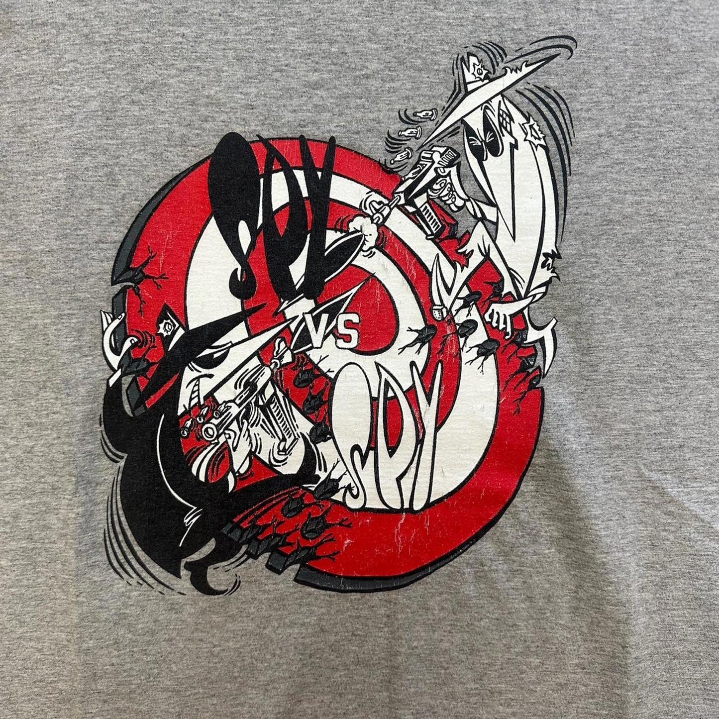 Vintage 1997 Spy vs Spy MAD Comic Tee - XL
