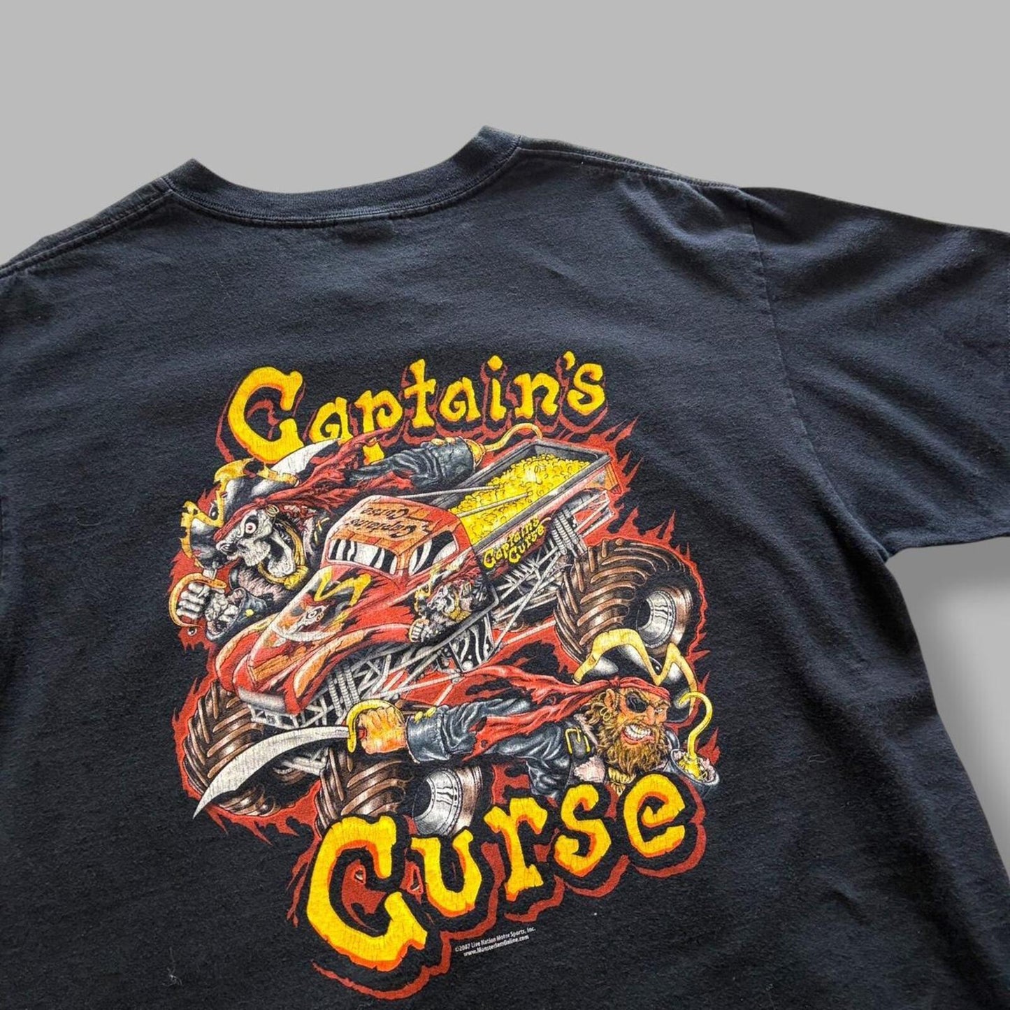 2007 Captains Cruse Monster Jam Tee - L